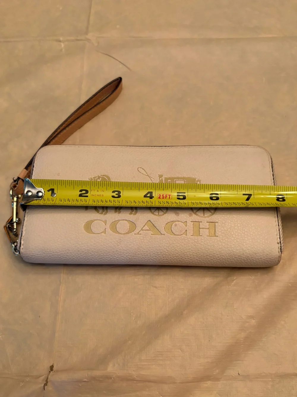 Coach Long Zip Around Wallet With Horse And Carriage